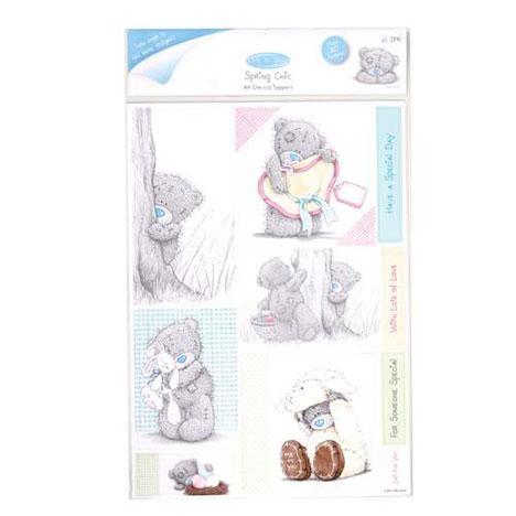 A4 Spring Chic Me to You Bear Die-Cut Toppers (Pack of 2) £1.50